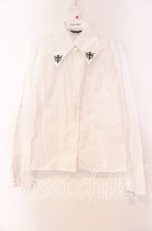 画像: PEACE NOW / シャンデリア刺繍ブラウス  ホワイト O-25-11-04-082-PU-BL-IG-OS