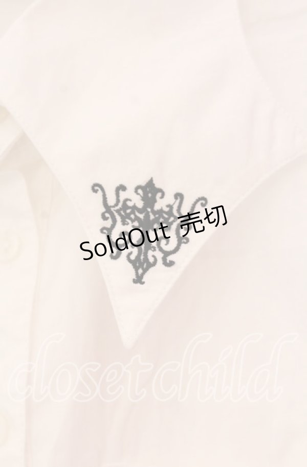 画像2: PEACE NOW / シャンデリア刺繍ブラウス  ホワイト O-25-11-04-082-PU-BL-IG-OS (2)