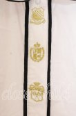画像2: 【SALE】Fi.n.t / エンブレム刺繍ブラウス F シロ O-25-11-04-083-CA-BL-OW-ZT179 (2)