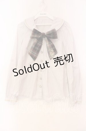 画像: Secret Honey / ブレード丸襟ブラウス 2 ラベンダー O-25-11-04-085-CA-BL-YM-OS