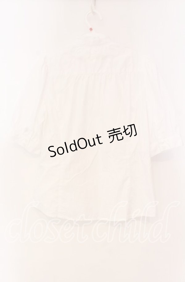 画像3: Victorian maiden / コットンレースフリルブラウス  オフ O-25-11-04-089-CL-BL-IG-OS (3)