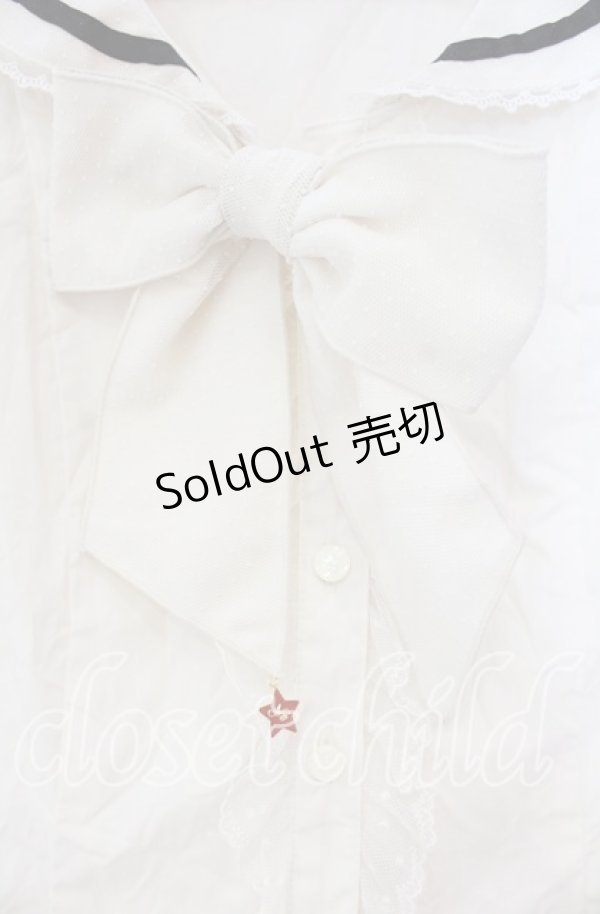 画像2: Angelic Pretty / Cosmicセーラーブラウス  アイボリー O-25-11-04-090-AP-BL-IG-OS (2)