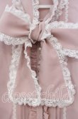 画像2: Dear My Love / レースフリルたっぷり上品ボウタイリボンブラウス M ピンク O-25-11-04-012-EL-BL-OW-OS (2)