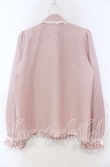 画像3: Dear My Love / レースフリルたっぷり上品ボウタイリボンブラウス M ピンク O-25-11-04-012-EL-BL-OW-OS (3)