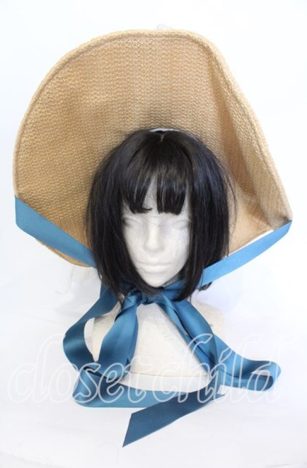 画像4: BAROQUE / × Sakizoコラボ Flower Hat ハット  ナチュラル×グリーン O-25-11-04-001-EL-AC-IG-OS (4)