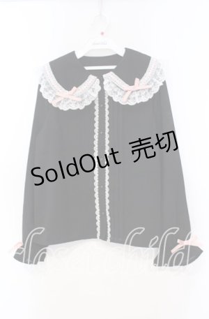 画像: DearMyLove / 選べる襟デザインロリータレースブラウス M クロ O-25-11-04-020-EL-BL-OW-OS
