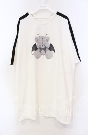 画像: DearMyLove / 選べるプリントビッグT F シロ O-25-11-04-022-EL-TO-OW-OS