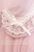 画像2: DearMyLove / 丸襟はしごレースフリルネグリジェ M ピンク O-25-11-04-023-EL-OP-OW-OS (2)