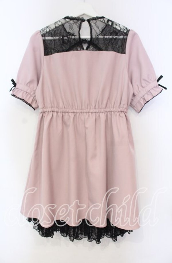 画像3: DearMyLove / 闇十字架ハートドットワンピース M ピンク O-25-11-04-026-EL-OP-OW-ZT178 (3)