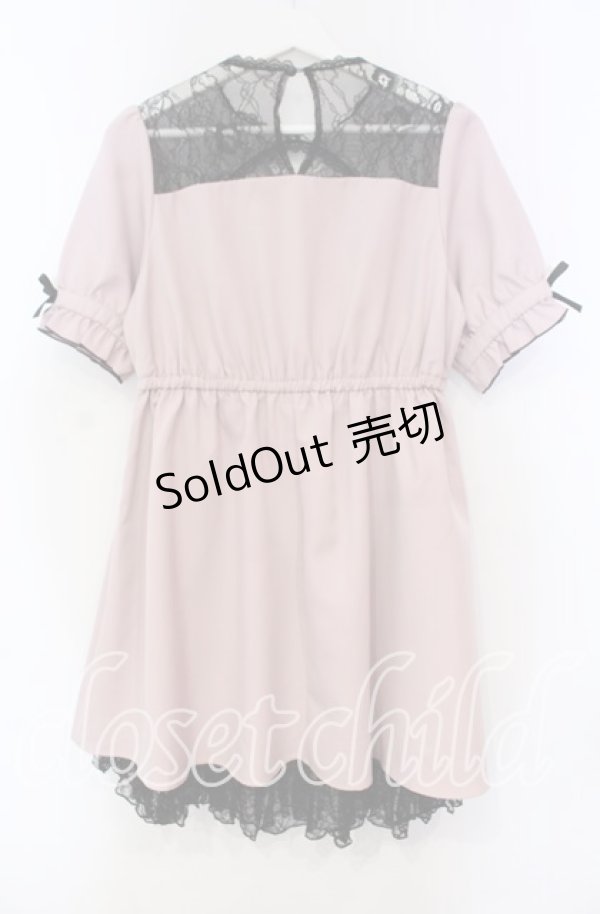 画像3: 【SALE】DearMyLove / 闇十字架ハートドットワンピース M ピンク O-25-11-04-026-EL-OP-OW-ZT178 (3)