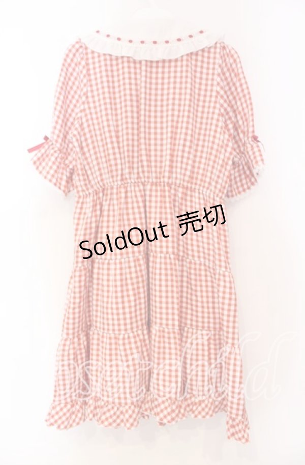 画像3: 【SALE】DearMyLove / 選べる丈ティアードワンピース M アカ O-25-11-04-027-EL-OP-OW-ZT249 (3)