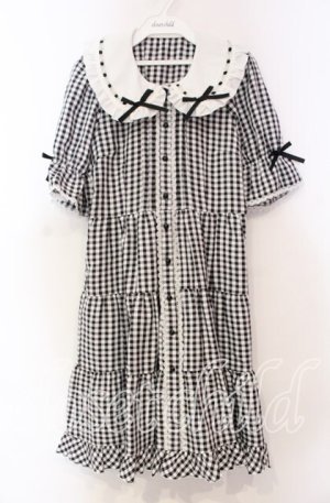 画像: DearMyLove / 選べる丈ティアードワンピース M クロ O-25-11-04-028-EL-OP-OW-OS