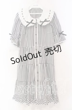 画像: DearMyLove / 選べる丈ティアードワンピース M クロ O-25-11-04-028-EL-OP-OW-ZT250