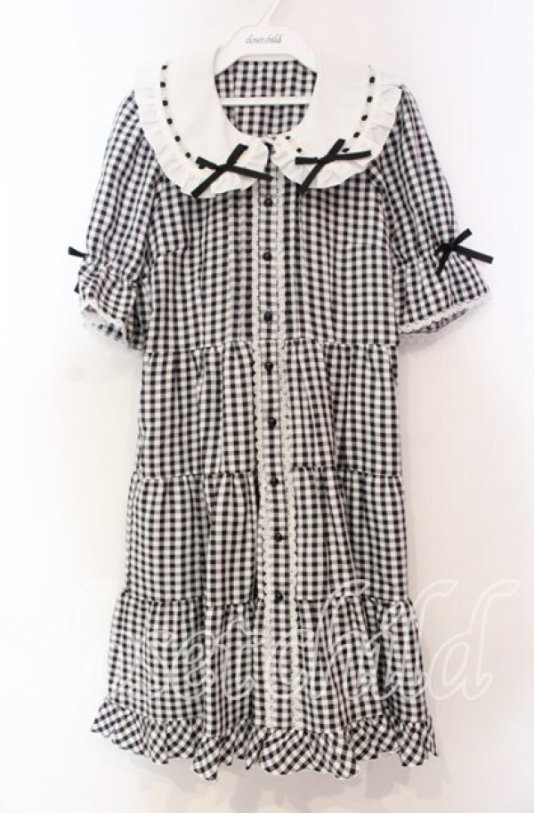 画像1: DearMyLove / 選べる丈ティアードワンピース M クロ O-25-11-04-028-EL-OP-OW-ZT250 (1)