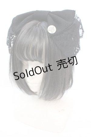 画像: MIHO MATSUDA / カチューシャ  ブラック O-25-11-06-001-GO-AC-IG-OS