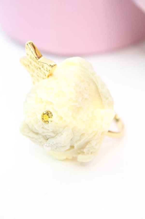 画像3: Q-pot. / プリティーガーディアンアイスクリームリング/ コスモス  オフ O-25-11-06-043-QP-AC-IG-OS (3)