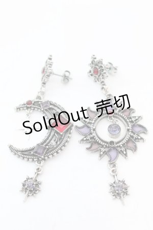 画像: 【SALE】axes femme / アラビアン２ＷＡＹピアス  ガンメタ O-25-11-06-046-AX-AC-IG-ZT422-F004