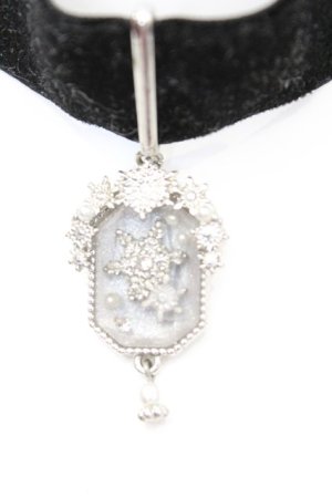 画像: axes femme / スノークリスタルチョーカー  シルバー×クロ O-25-11-06-062-AX-AC-IG-OS