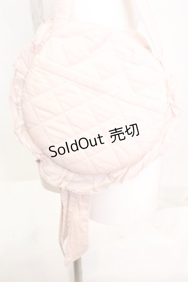 画像3: PINK HOUSE / ロゴ刺繍フリルポシェット  ピンク O-25-11-06-065-LO-BG-IG-OS (3)