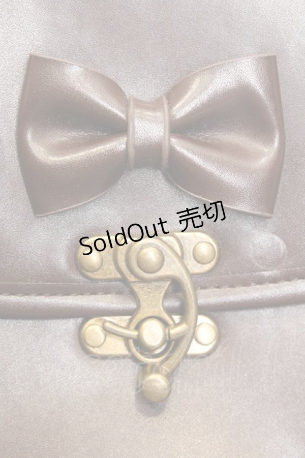 画像2: axes femme POETIQUE / クラシカル型押しバッグ  ブラウン O-25-11-06-069-AX-BG-IG-OS (2)