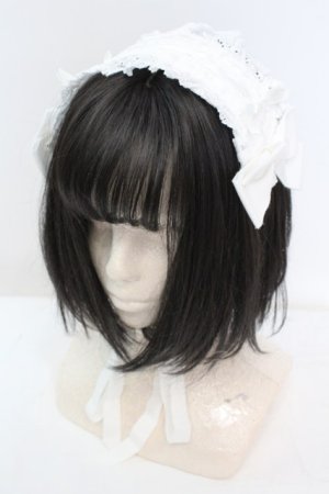 画像: BABY,THE STARS SHINE BRIGHT / はしごレースのスピンドールヘッドドレス  シロ O-25-11-06-008-BA-AC-IG-OS