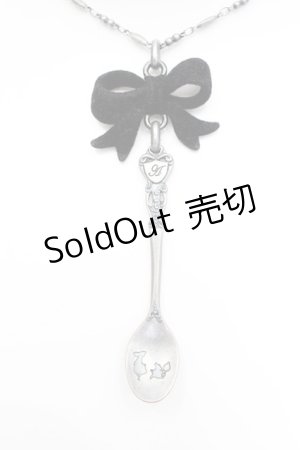 画像: Q-pot. / アリスのスプーンネックレス  シルバー O-25-11-06-017-QP-AC-OW-OS