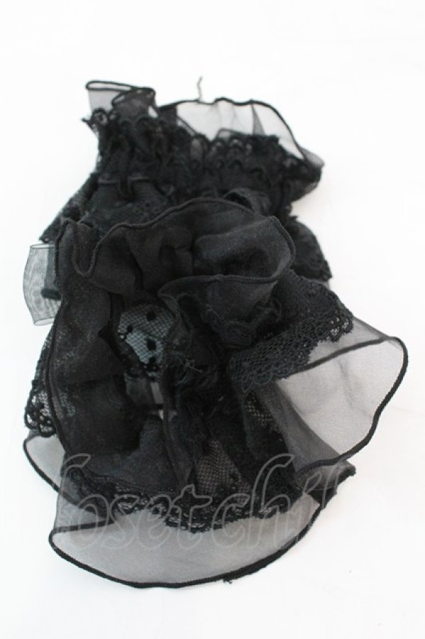 画像3: Angelic Pretty / フェアリーハートチャームお袖とめ  クロ O-25-11-06-022-AP-ZA-IG-OS (3)