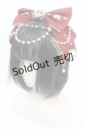 画像: YOLANDA / Captain Catalina カチューシャ  アカ O-25-11-06-003-LO-AC-IG-OS