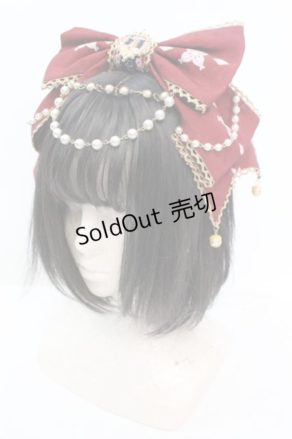 画像1: YOLANDA / Captain Catalina カチューシャ  アカ O-25-11-06-003-LO-AC-IG-OS (1)