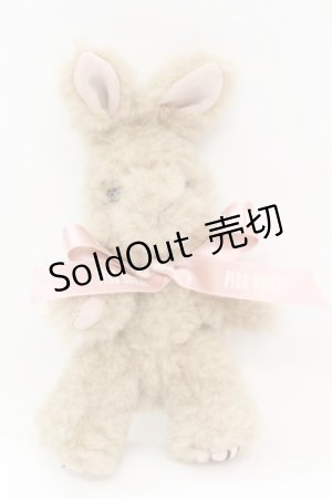 画像: PINK HOUSE / うさぎぬいぐるみコサージュ  ベージュ×ピンク O-25-11-06-032-LO-AC-IG-OS