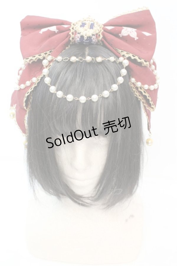 画像3: YOLANDA / Captain Catalina カチューシャ  アカ O-25-11-06-003-LO-AC-IG-OS (3)