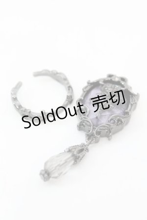 画像: axes femme / ゴシックローズリング  ガンメタ O-25-11-06-037-AX-AC-IG-OS