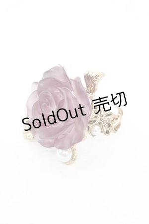 画像: axes femme / フェイバリットローズリング  パープル O-25-11-06-040-AX-AC-IG-OS