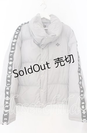画像: REFLEM / ボリュームネックDカンショート丈中綿ジャケット F グレー O-25-11-07-057-PU-JA-OW-OS