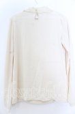 画像2: axes femme / スタンドカラーレースプルオーバー  アイボリー O-25-11-07-062-AX-TO-IG-OS (2)