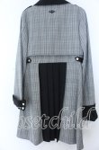 画像2: DimMoire / 闘心トレンチコート  グレーチェック×クロ O-25-11-07-072-PU-CO-IG-OS (2)