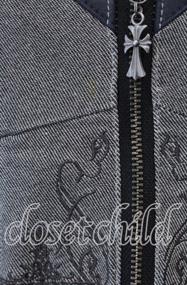 画像2: Ozz Croce / Garden of Fallen Angel ビスチェワンピース  ブラック O-25-11-07-080-OO-OP-OW-OS (2)