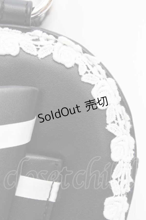 画像2: BABY,THE STARS SHINE BRIGHT / リボンハートBag  クロ×シロ O-25-11-07-1004-BA-BG-IG-OS (2)