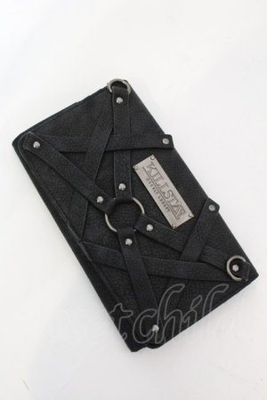 画像: KILL STAR / 長財布  ブラック O-25-11-07-1043-SL-ZA-OW-OS