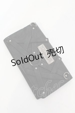 画像: KILL STAR / 長財布  ブラック O-25-11-07-1043-SL-ZA-OW-ZT170
