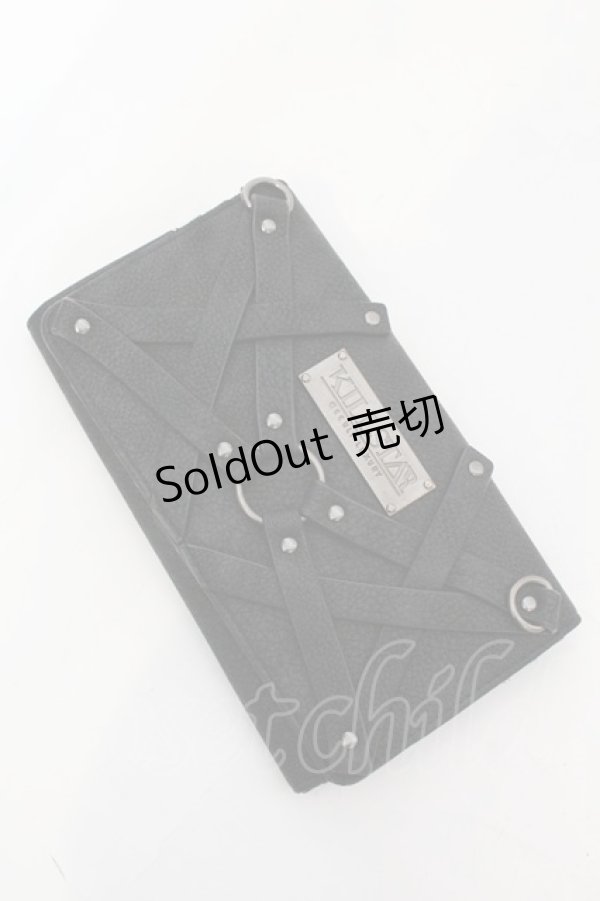 画像1: KILL STAR / 長財布  ブラック O-25-11-07-1043-SL-ZA-OW-ZT170 (1)