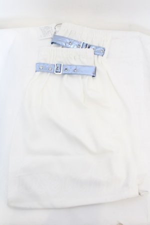 画像: Jamie エーエヌケー / サイバーレッグウォーマー  シロ×サックス O-25-11-07-1044-LO-ZA-OW-ZT1114A