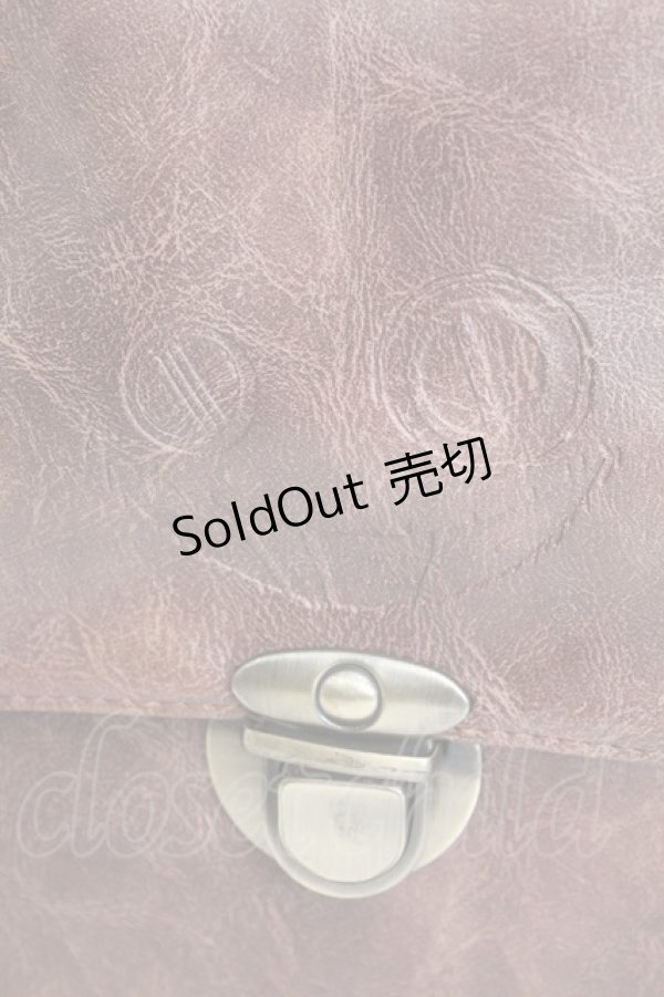 画像2: NieR CLOTHING / 3WAY メッセンジャーバッグ  ブラウン O-25-11-07-1049-PU-BG-YM-ZT-K010 (2)