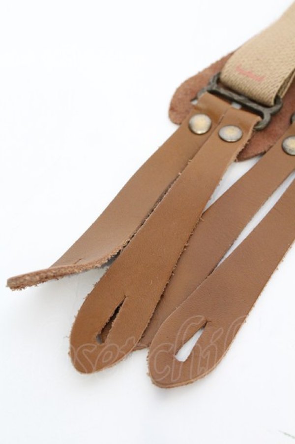 画像3: PINK HOUSE / ロゴサスペンダー  ブラウン O-25-11-07-1052-LO-ZA-IG-OS (3)