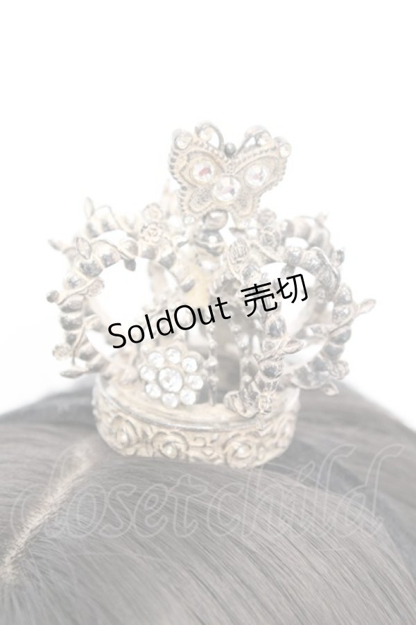 画像2: BABY,THE STARS SHINE BRIGHT / 蝶々クラウン  シルバー O-25-11-07-1056-BA-AC-IG-OS (2)