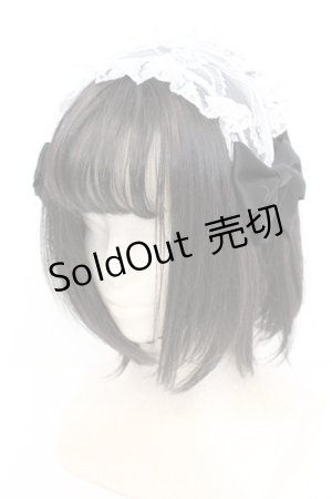 画像: Ruha Garden / レースカチューシャ  ブラック O-25-11-07-1058-GO-AC-IG-ZT169