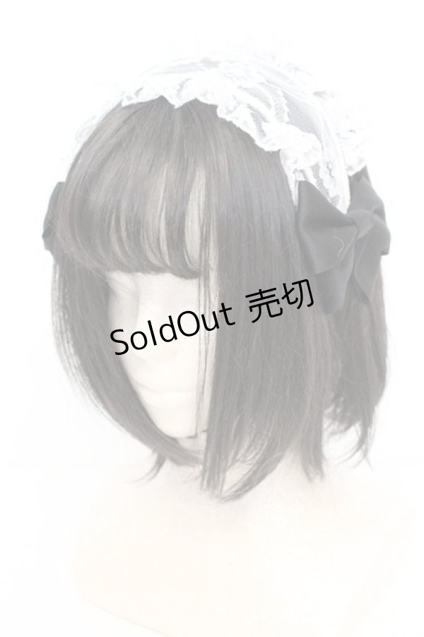 画像1: Ruha Garden / レースカチューシャ  ブラック O-25-11-07-1058-GO-AC-IG-ZT169 (1)