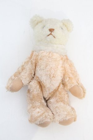 画像: WONDERFUL WORLD / 2カラーくまさんブローチ  ピンク×オフ O-25-11-07-1066-LO-ZA-IG-OS