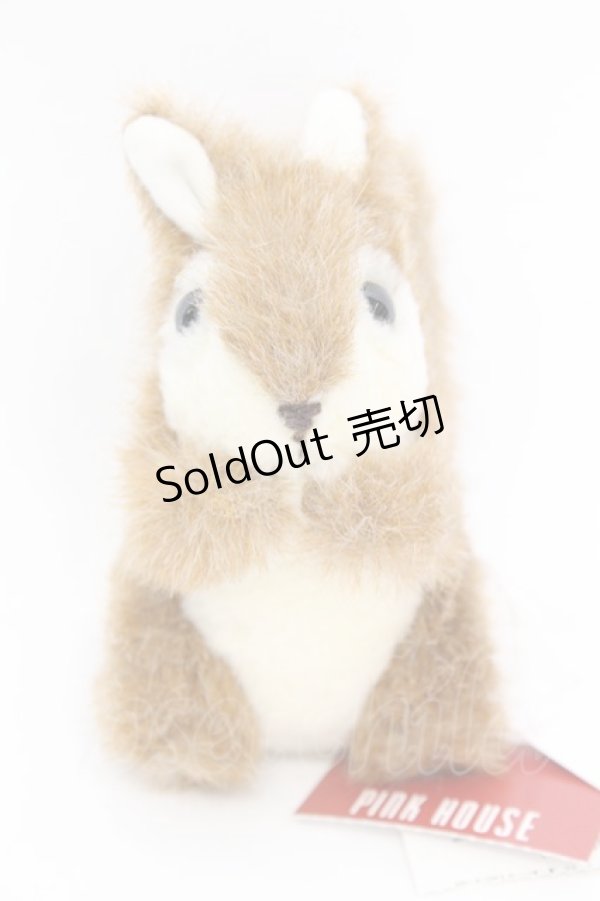 画像1: PINK HOUSE / りすブローチ  ブラウン O-25-11-07-1067-LO-ZA-IG-OS (1)