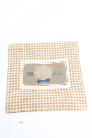 画像: PINK HOUSE / コースター  ギンガムくま×苺 O-25-11-07-1068-LO-ZA-IG-OS